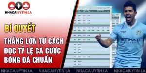 Bí quyết thắng lớn từ cách đọc tỷ lệ cá cược bóng đá chuẩn
