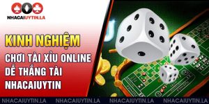 Kinh nghiệm chơi tài xỉu online dễ thắng tài nhacaiuytin